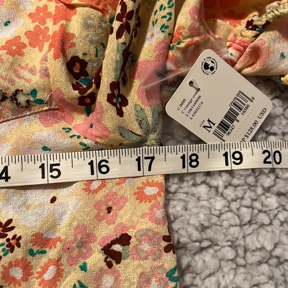 NWT Free People Callie Printed Tunic - Picture 10 of 14